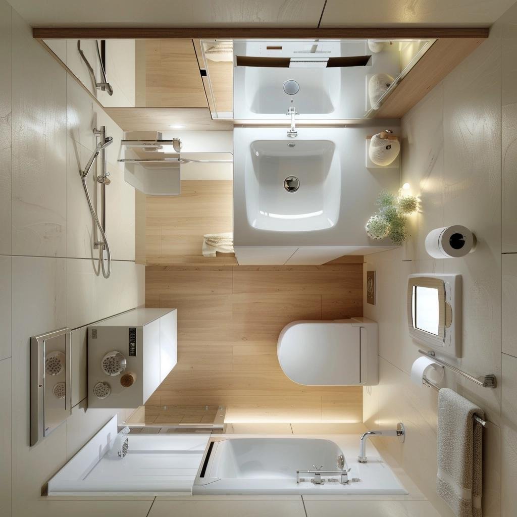 7 Ideias Inovadoras para Maximizar Espaços em Banheiros Pequenos