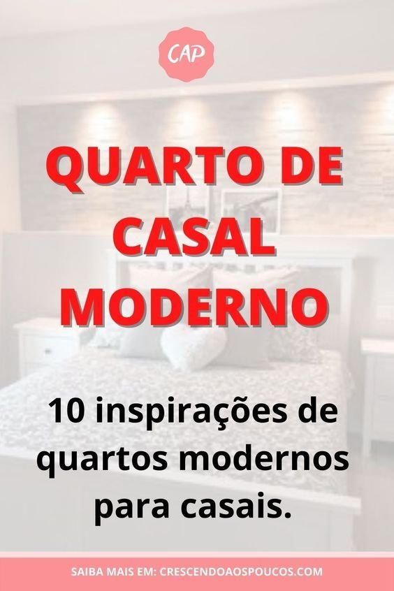 5 Ideias para Decorar Quarto de Casal Pequeno com Funcionalidade